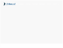 Tablet Screenshot of fitbound.com